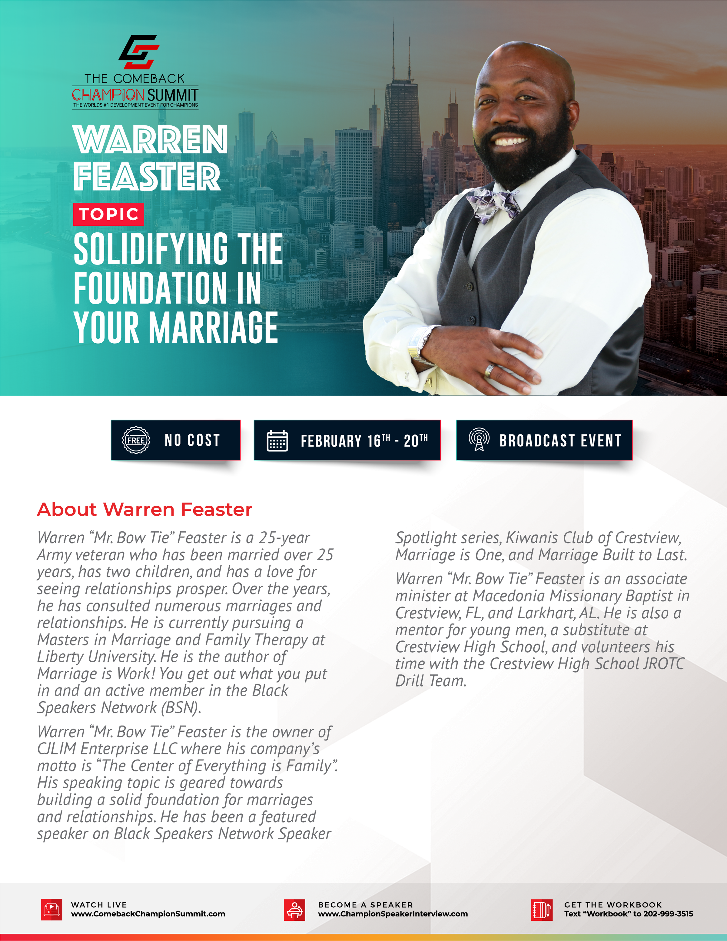 Gallery | Warren Mr. Bow Tie Feaster